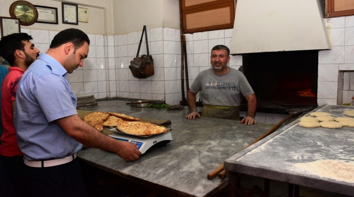 Zabıta Fırınlarda Denetim Gerçekleştirdi