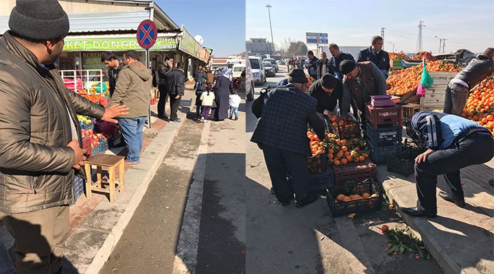 Birecik’te kaldırım işgaline geçit yok