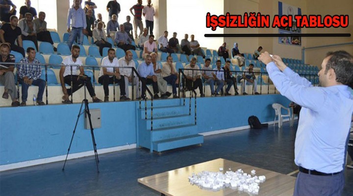 Urfa’da 2 bin 514 kişilik işe rekor başvuru