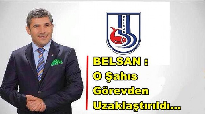 BELSAN'dan zimmet açıklaması