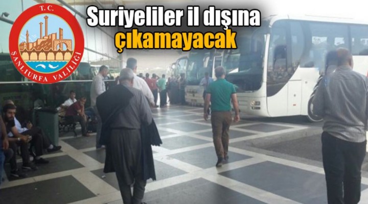 Şanlıurfa Valiliğinden son dakika açıklama!