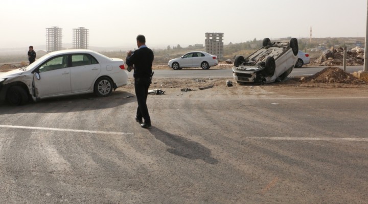 Şanlıurfa'da trafik kazası: 3 yaralı