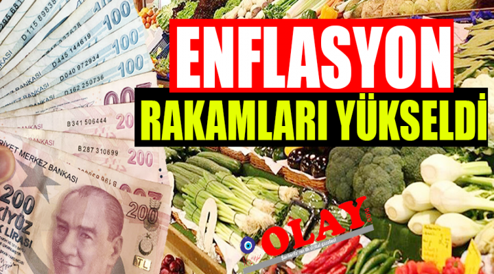 Enflasyon rakamları açıklandı