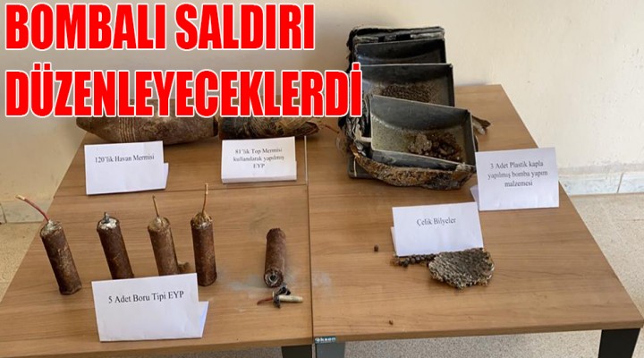 Barış Pınarı Bölgesinde patlayıcı maddeler ele geçirildi!