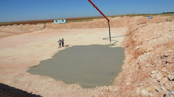 Harran Tıp Hastane Camisinde İlk Harç Döküldü