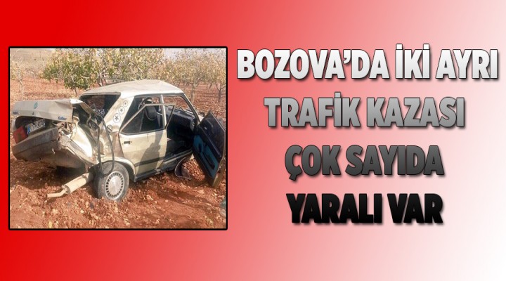 Bozova’da iki ayrı trafik kazası: 8 yaralı