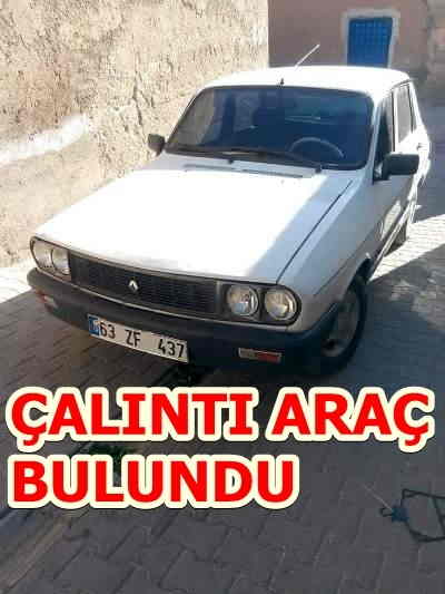 Çalıntı araç terkedilmiş halde bulundu