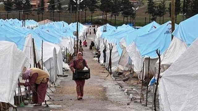 Ceylanpınar Çadırkentte güvenlikçiye taciz dayağı