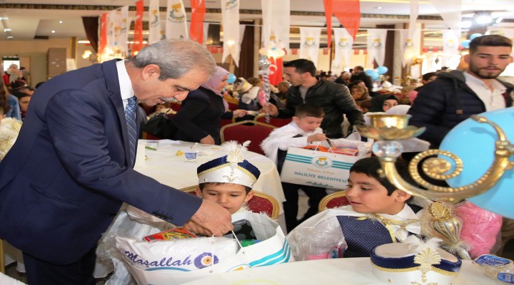 Haliliye belediyesinden 4. Geleneksel sünnet şöleni