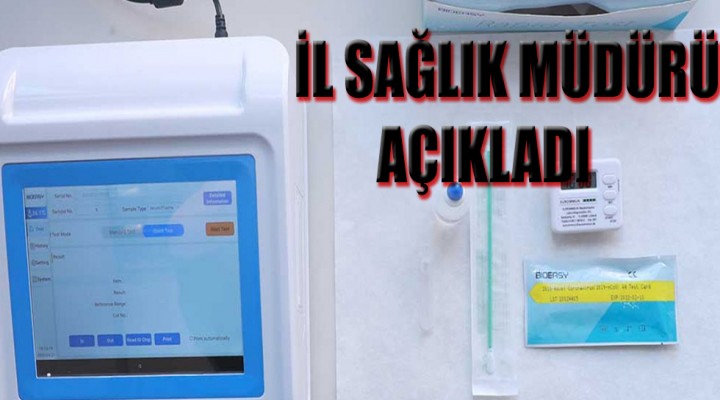 Şanlıurfa'ya hızlı tanı kiti getirildi! Kimlere yapılacak?