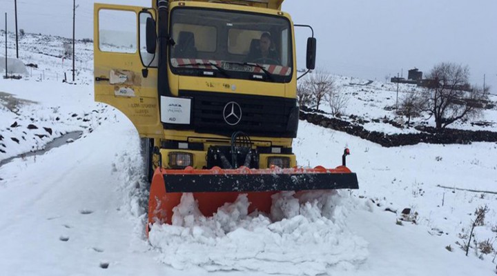 Siverek'te yollar kapandı