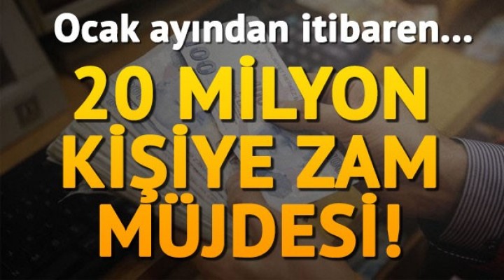 20 milyon kişi Ocak ayını bekliyor