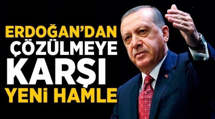 Yeni partiler karşı,Erdoğan’ın hamlesi ne olacak?