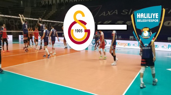 Haliliye-Galatasaray maçı başladı: İlk set Urfa ekibinin!