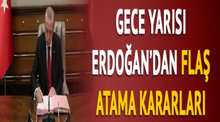 Cumhurbaşkanı Erdoğan 9 üniversiteye rektör atadı