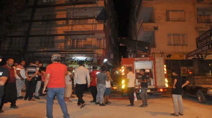 Şanlıurfa'da ev yangını