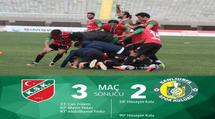 Şanlıurfa spor  2   karşıyaka spor  3