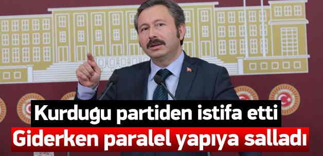 İdris Bal partisinden istifa etti