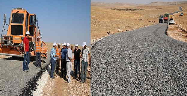 Kırsal mahallelere bin 600 km yol yapılacak