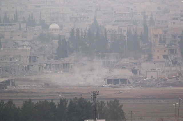 Kobani’de çatışmalar devam ediyor