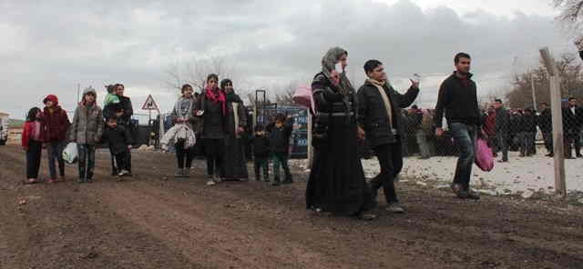 Kobani'ye dönüşler başladı