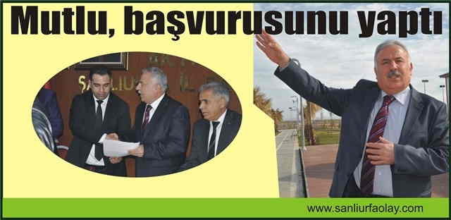 Mutlu, Resmen Başvurdu