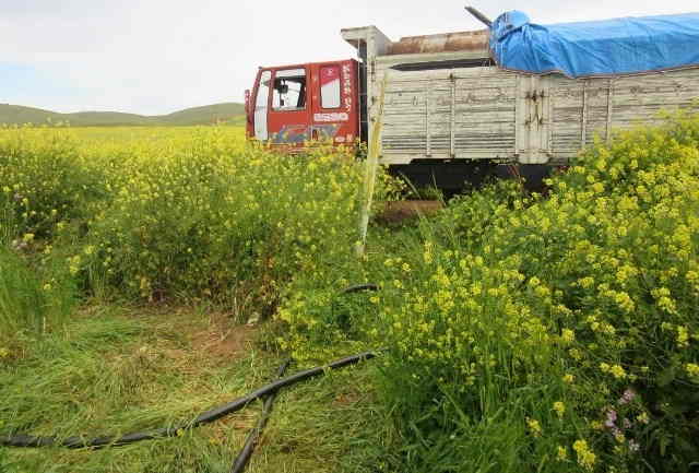 Petrol boru hattında hırsızlık