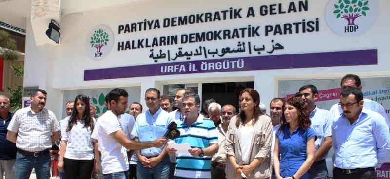 Şanlıurfa\'da Hukukçulardan HDP’ye destek