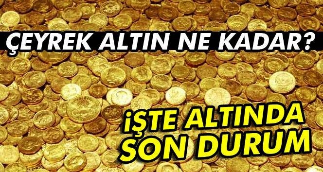 Serbest piyasada altın fiyatları