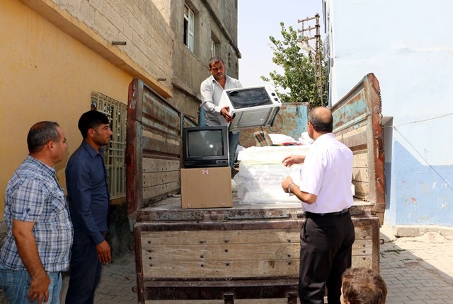 Suriyeli aileye kaymakamlık sahip çıktı