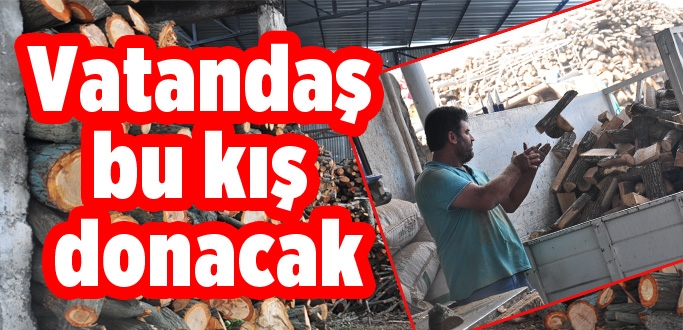 Vatandaş bu kış donacak