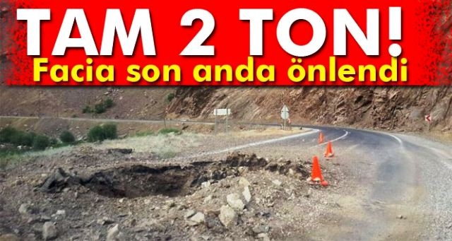 Viranşehir'de 2 ton el yapımı patlayıcı imha edildi