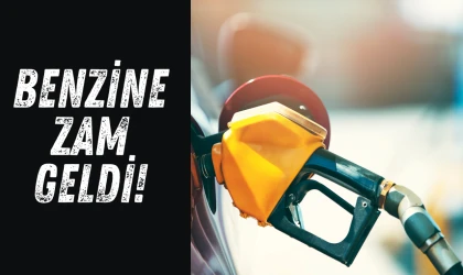 Benzine zam geldi!