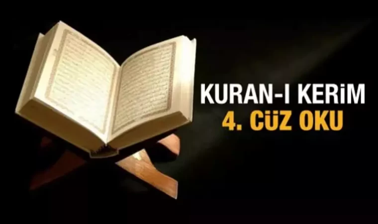 Kuran-ı KERİM 4, CÜZ