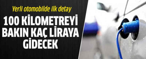 100 kilometre 3 liralık maliyetle katedilebilecek