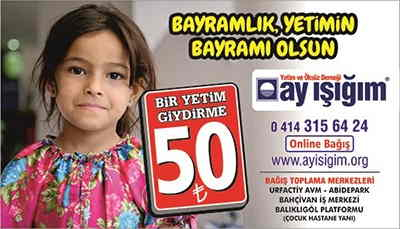 Bayramda 15 bin çocuğun yüzünü güldürecekler