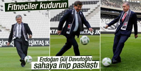 Beşiktaş Arena'nın açılışına Bülent Arınç da katıldı