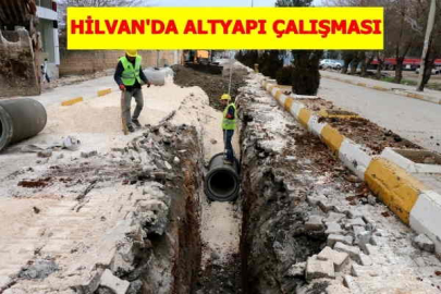 Hilvan’da Altyapı Çalışması