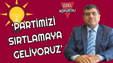 Yılmaz, ‘Partimizi sırtlamaya geliyoruz’