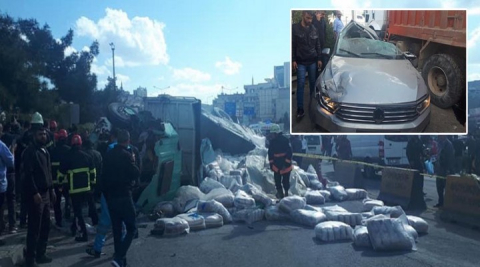 Urfa'da zincirleme trafik kazası