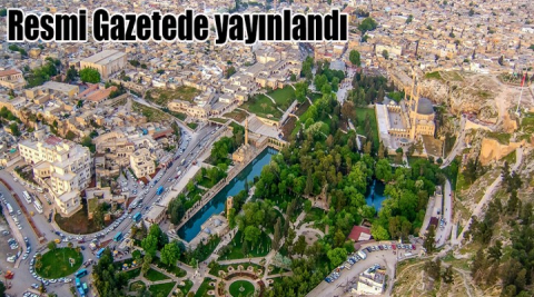 Urfa'daki bazı taşınmazlar kamulaştırılıyor