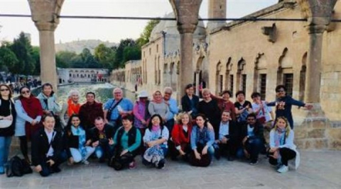 Yabancı turistlerin Urfa çıkarması