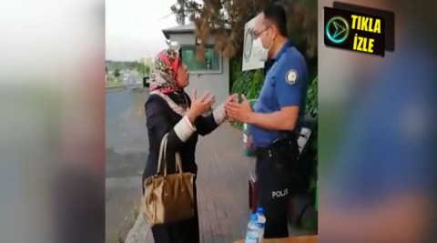 Şanlıurfa’da bir kadın polise kabus yaşattı