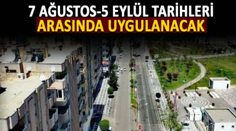 30 gün boyunca yasaklandı