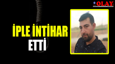 Haliliye'de 1 kişi intihar etti