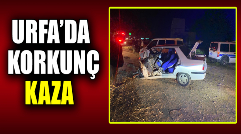 Şanlıurfa'da 2 otomobil çarpıştı: 3 yaralı