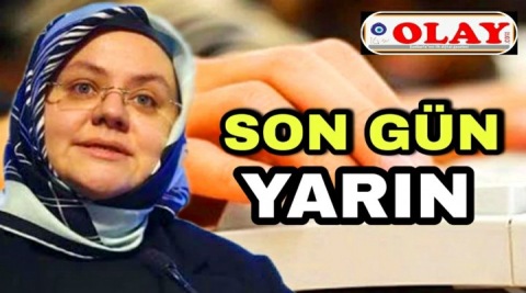 Bakan Selçuk son başvuru tarihini açıkladı