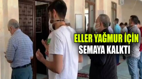 Şanlıurfa'da yağmur duası yapıldı