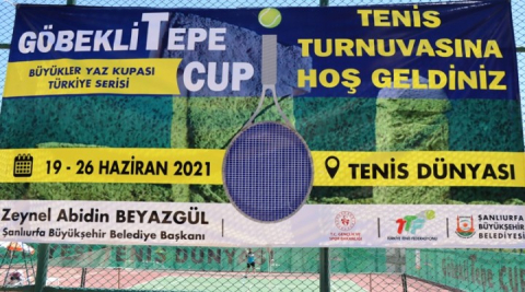 Göbeklitepe Cup tenis turnuvası başladı