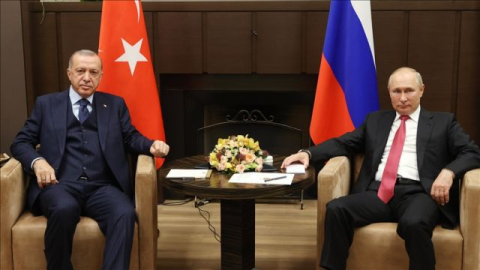 Cumhurbaşkanı Erdoğan, Putin ile görüştü